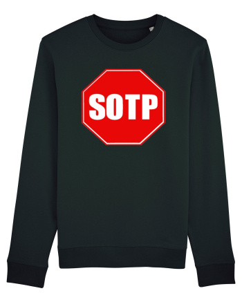 stop sign? Black