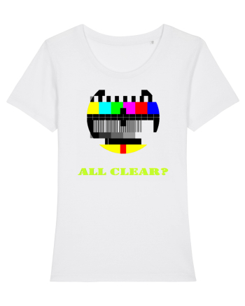 All clear White
