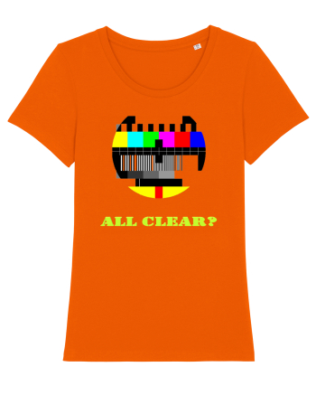 All clear Bright Orange