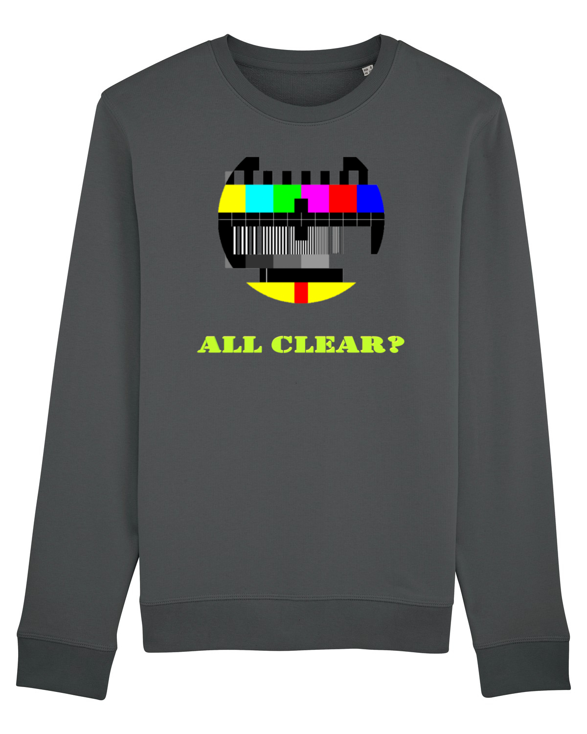 Bluză mânecă lungă Unisex Rise Anthracite