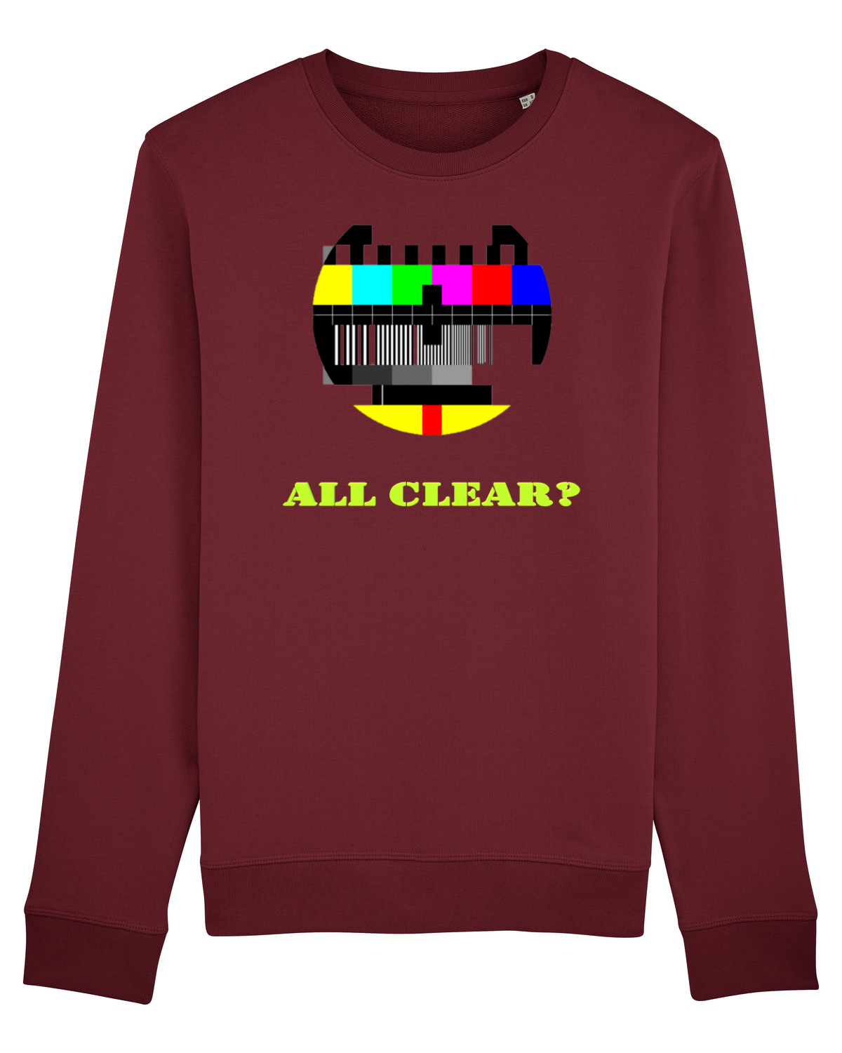 Bluză mânecă lungă Unisex Rise Burgundy