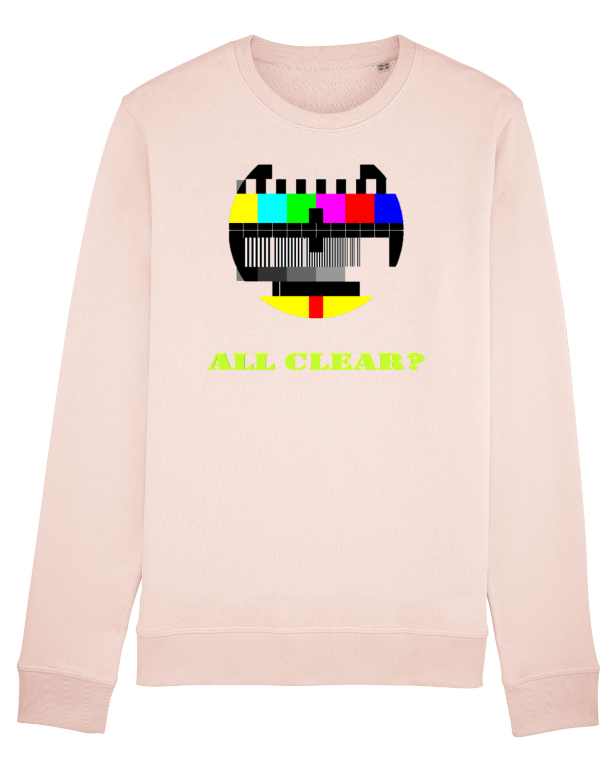 Bluză mânecă lungă Unisex Rise Candy Pink