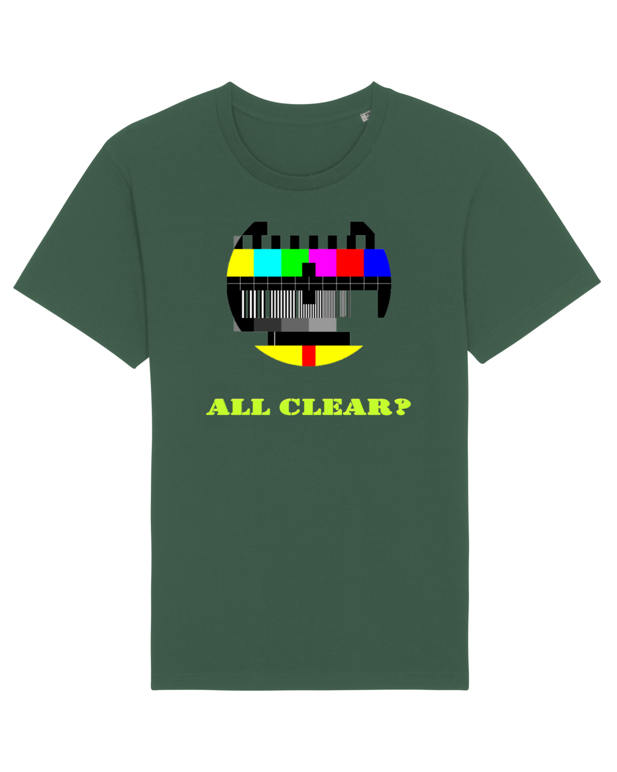 Tricou mânecă scurtă Unisex Rocker Bottle Green