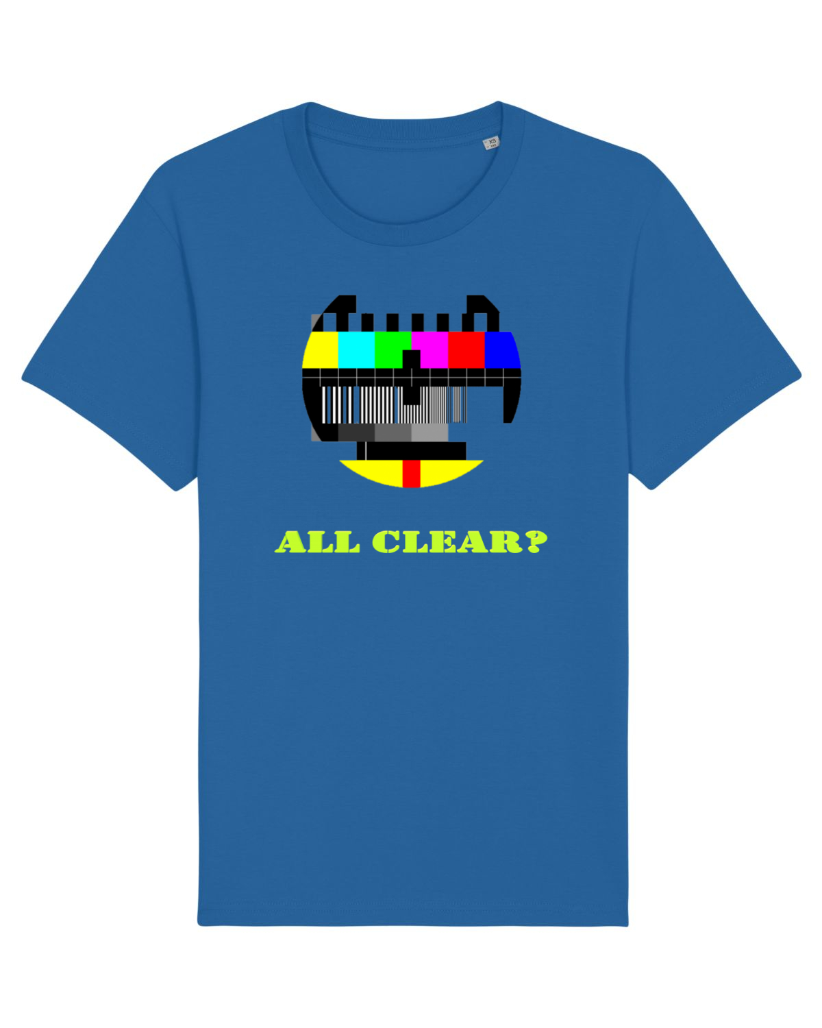 Tricou mânecă scurtă Unisex Rocker Royal Blue