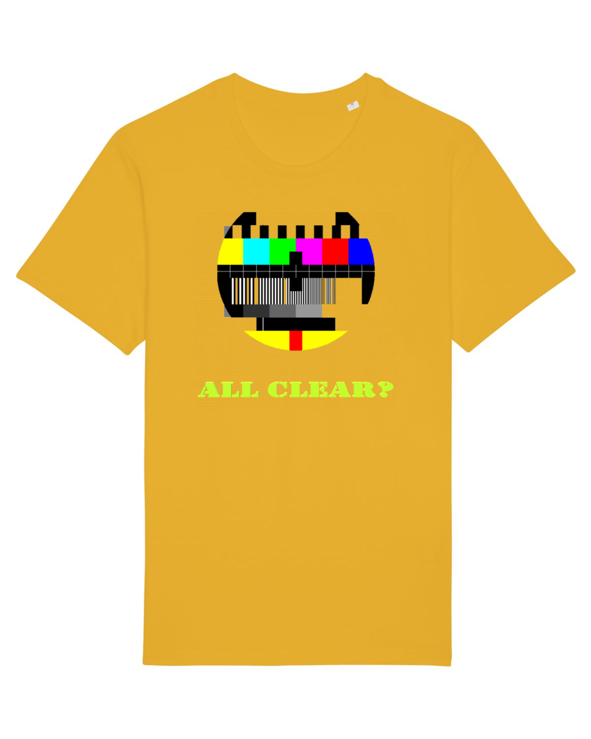 Tricou mânecă scurtă Unisex Rocker Spectra Yellow