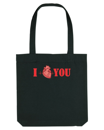I LOVE YOU Black