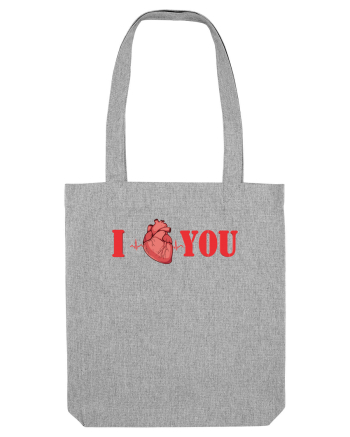 I LOVE YOU Heather Grey