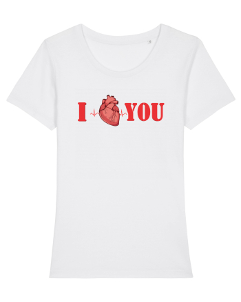 I LOVE YOU White