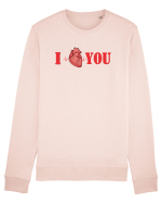 I LOVE YOU Bluză mânecă lungă Unisex Rise