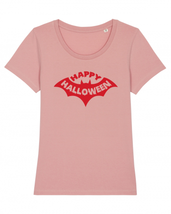 Happy Halloween Red Bat Canyon Pink