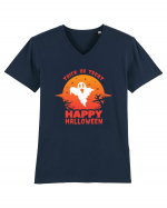 Happy Halloween Trick or Treat Tricou mânecă scurtă guler V Bărbat Presenter