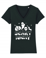 Scary Night Tricou mânecă scurtă guler V Damă Evoker