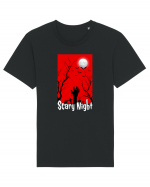 Scary Red Night Tricou mânecă scurtă Unisex Rocker