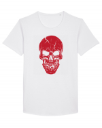 The Skull Tricou mânecă scurtă guler larg Bărbat Skater