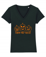 Trick Or Treat Tricou mânecă scurtă guler V Damă Evoker