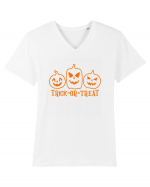 Trick Or Treat Tricou mânecă scurtă guler V Bărbat Presenter