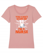 You can't scare me I'm a nurse Tricou mânecă scurtă guler larg fitted Damă Expresser