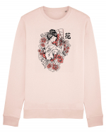 Geisha Flowers Bluză mânecă lungă Unisex Rise