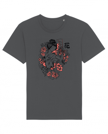 Geisha Flowers Anthracite