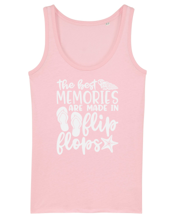 The best memories are made in flip flops Cotton Pink