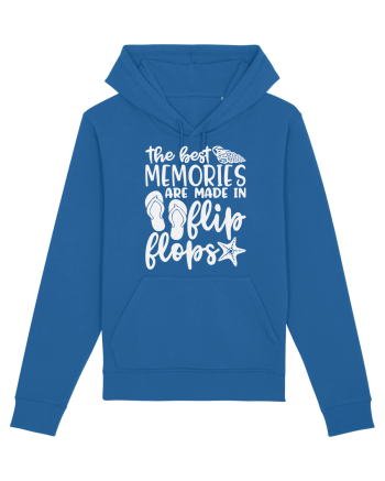 The best memories are made in flip flops Royal Blue