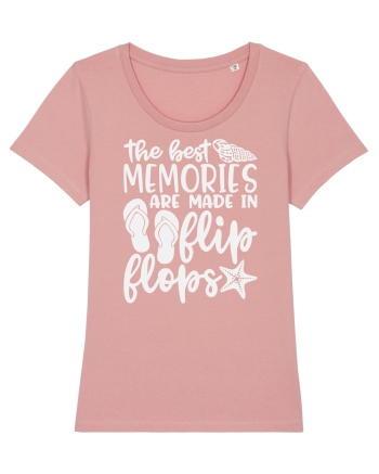 The best memories are made in flip flops Canyon Pink