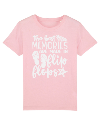 The best memories are made in flip flops Cotton Pink