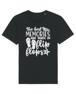 The best memories are made in flip flops Tricou mânecă scurtă Unisex Rocker