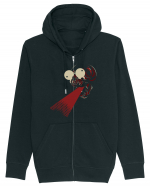 Retro Skull Hanorac cu fermoar Unisex Connector