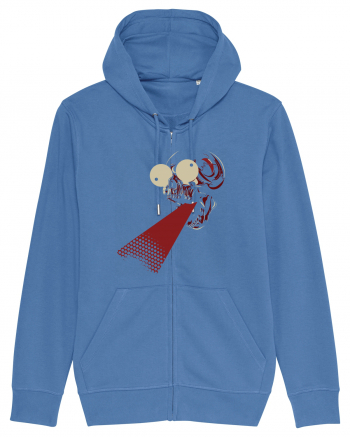 Retro Skull Bright Blue