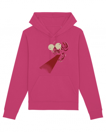 Retro Skull Raspberry