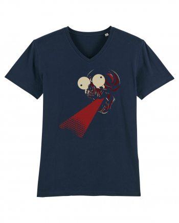 Retro Skull French Navy