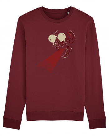 Retro Skull Burgundy