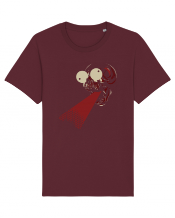 Retro Skull Burgundy