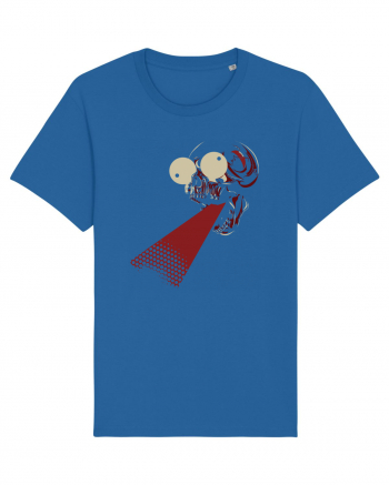 Retro Skull Royal Blue