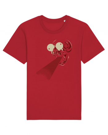 Retro Skull Red