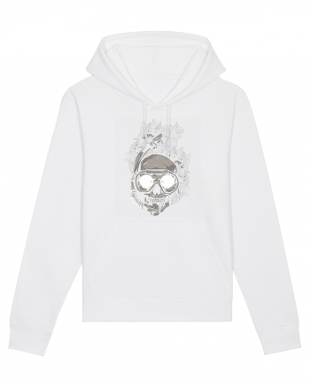 Scuba Diving Skull White