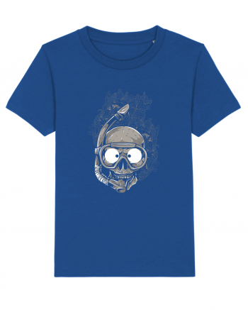 Scuba Diving Skull Majorelle Blue