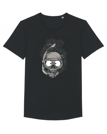 Scuba Diving Skull Black