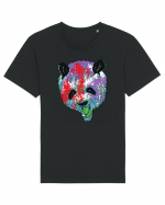 Graffiti Panda Tricou mânecă scurtă Unisex Rocker