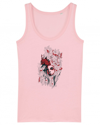 Poinsettia Girl Cotton Pink