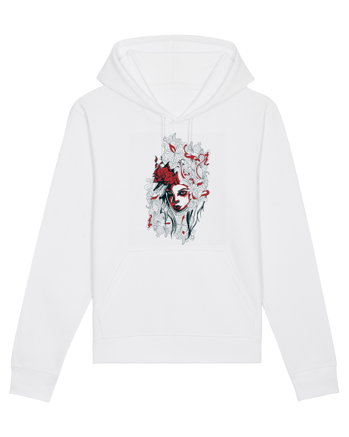 Hanorac Unisex Drummer White