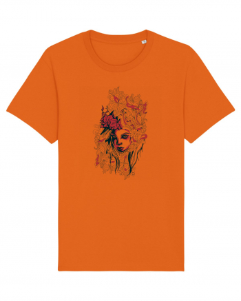 Poinsettia Girl Bright Orange