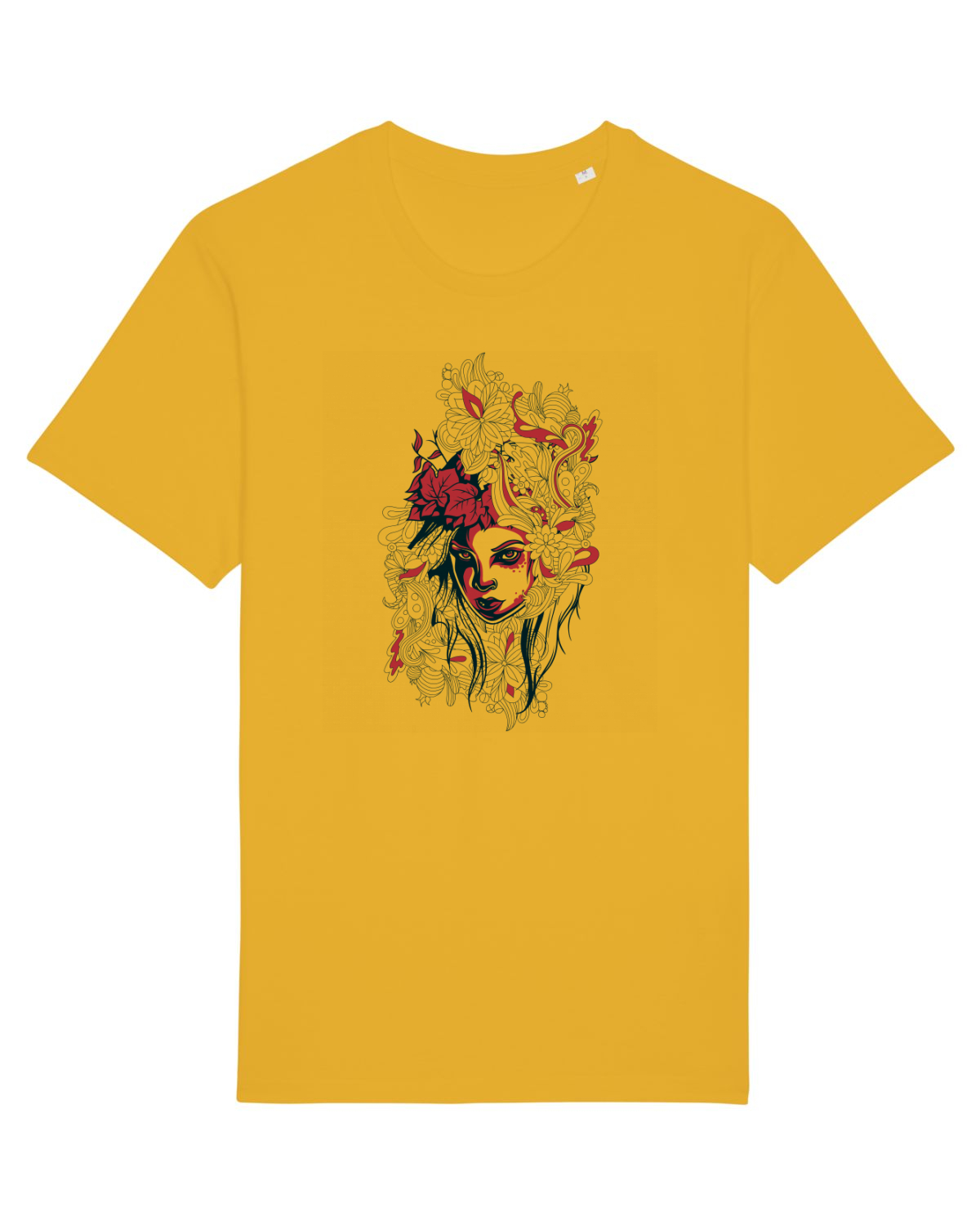 Tricou mânecă scurtă Unisex Rocker Spectra Yellow