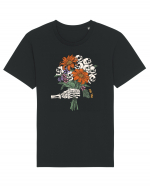 For You Halloween Flowers Tricou mânecă scurtă Unisex Rocker