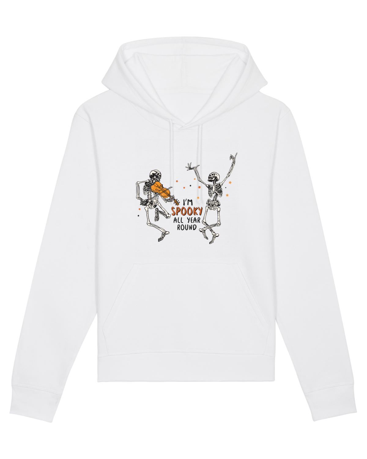 Hanorac Unisex Drummer White