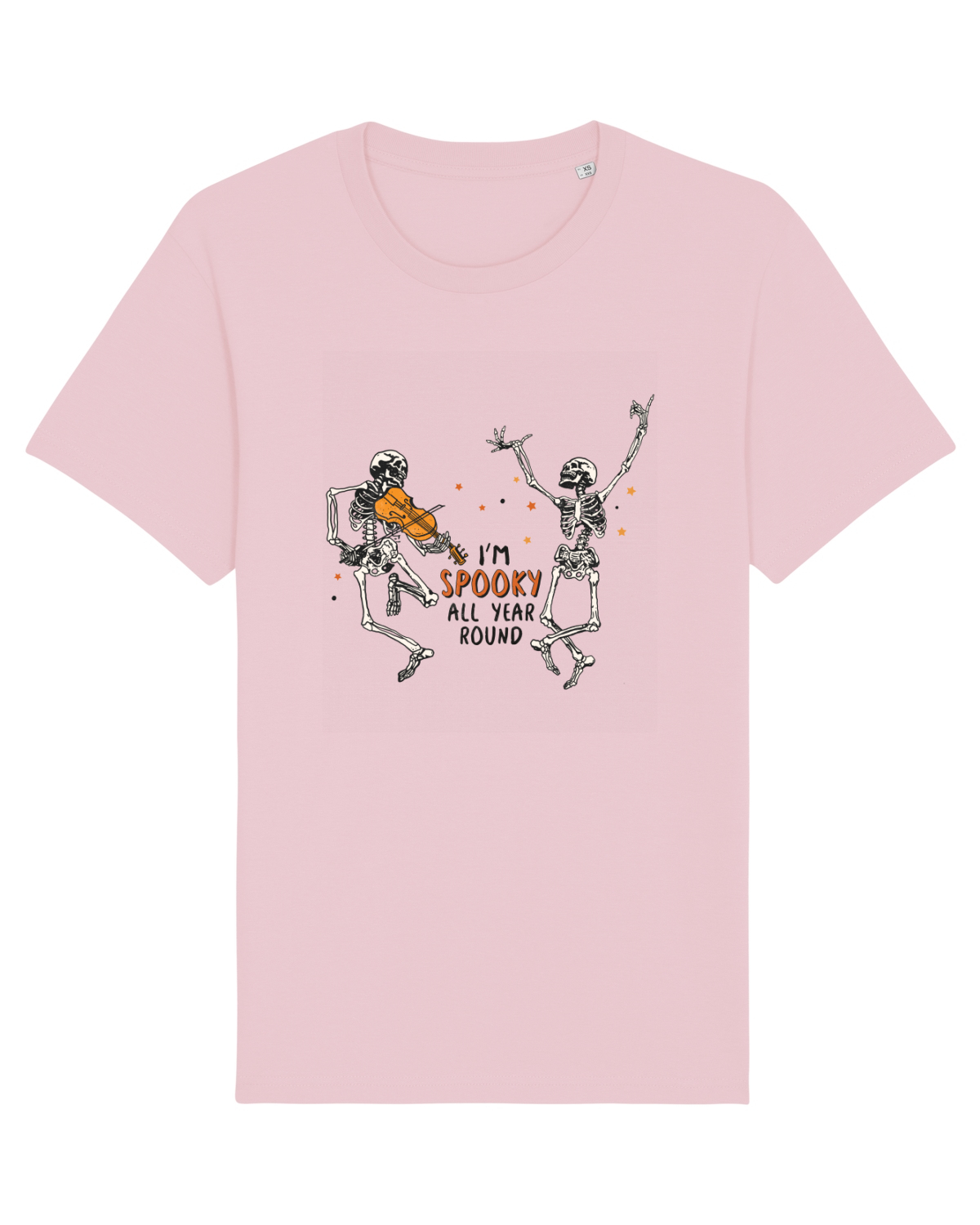 Tricou mânecă scurtă Unisex Rocker Cotton Pink