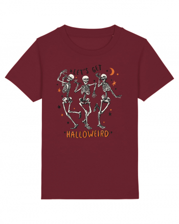 Let's Get Halloweird Burgundy