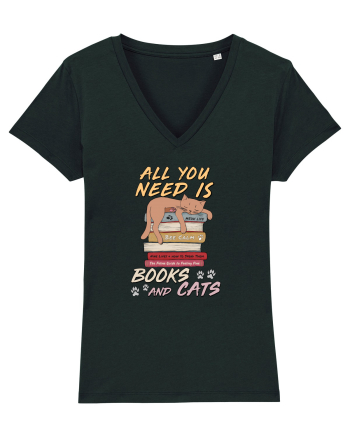 Books and cats Black