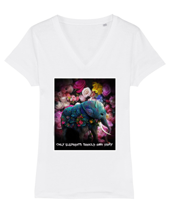 elefant  White